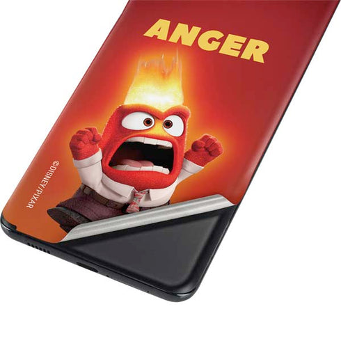Disney Inside Out Anger Portrait Galaxy S21 Plus 5G Skin